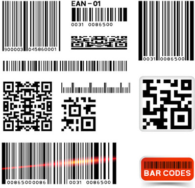 382x368 Barcode Vector Free Vector Download (73 Free Vector) For