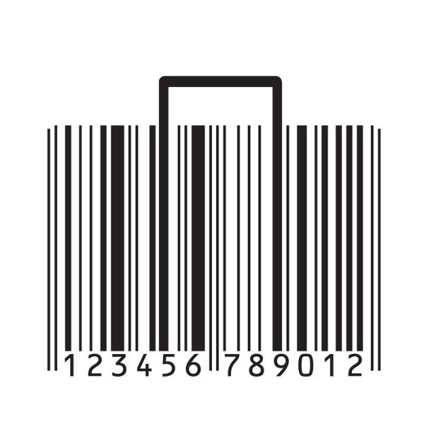 600x600 Creative Barcode Vector My Free Photoshop World
