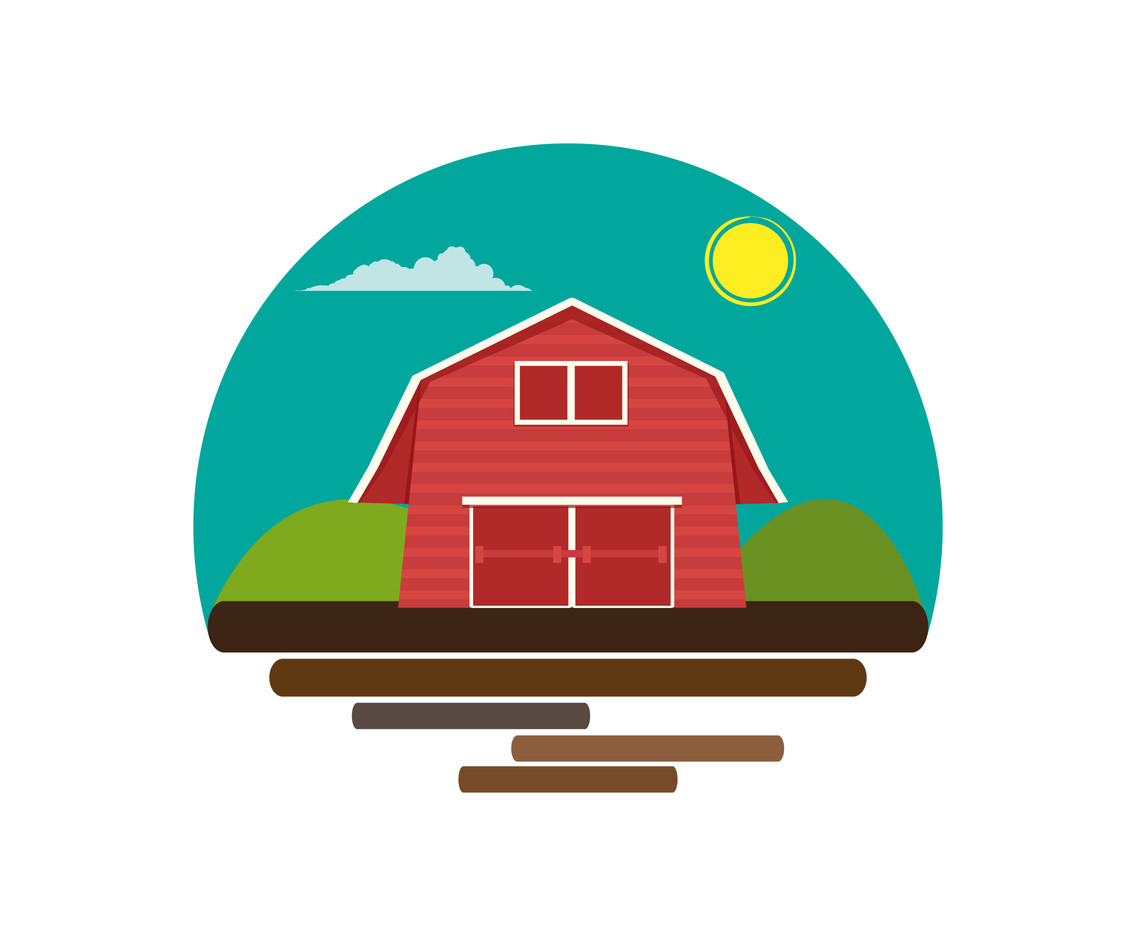 1136x936 Barn Vector Illustration Vector Art Amp Graphics