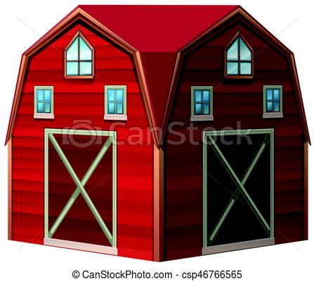 450x401 Architecture Design For Red Barn Illustration.