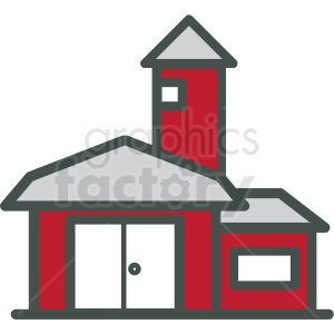 300x300 Royalty Free Barn Vector Icon 406438 Icon