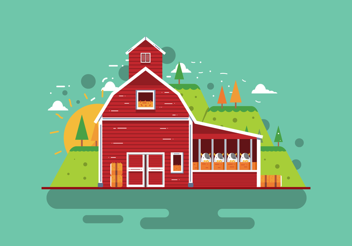 700x490 Barn Free Vector Art