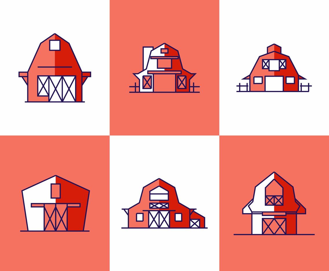 1136x936 Barns Vector Vector Art Amp Graphics