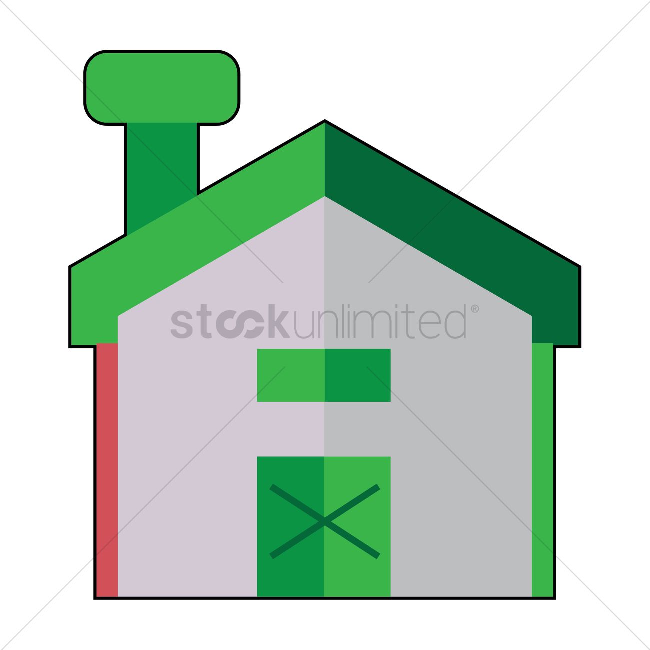 1300x1300 Free Barn Vector Image