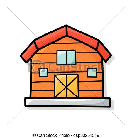 450x470 Barn Doodle Vector Clip Art