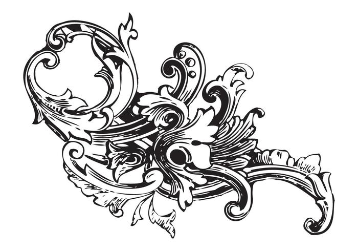 700x490 Ornament Vector Baroque Pack
