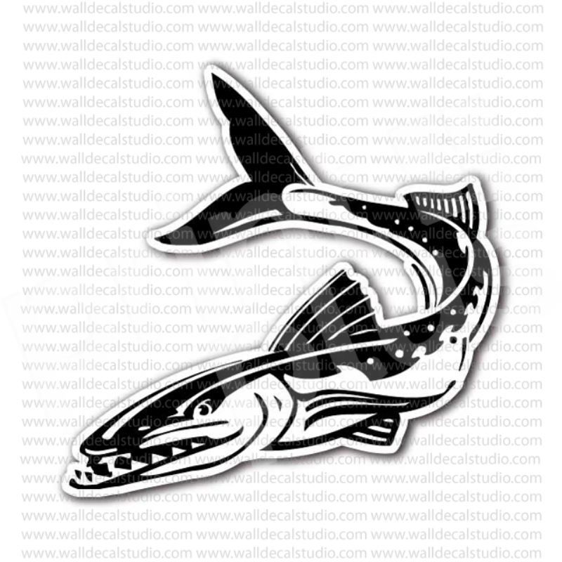 800x800 Barracuda Clipart Tribal