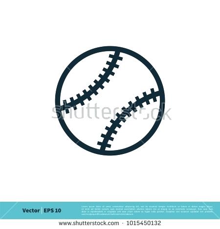 450x470 Free Softball Logo Design Templates Baseball Ball Icon Vector