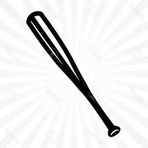 300x300 Stock Illustration Hooligan Threatens With Baseball Bat Lazttweet
