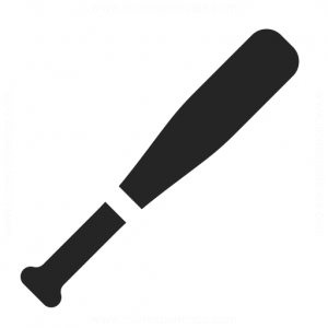 300x300 Baseball Bat Vector Art Icon Web Icons Png