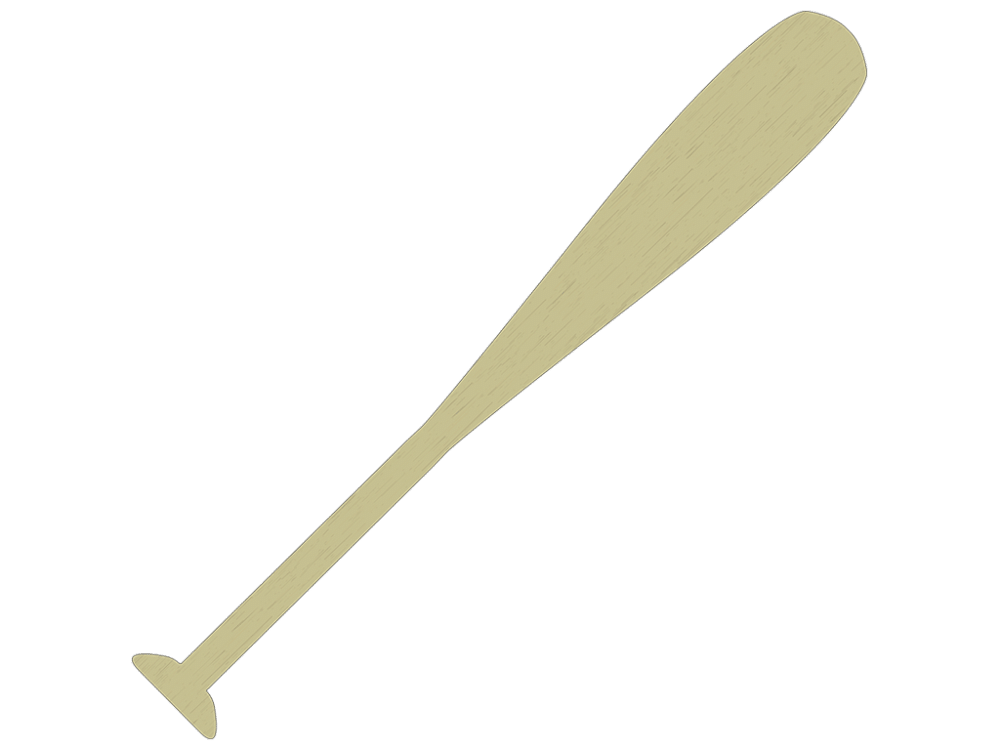 1000x750 Baseball Bat Vector Icon Free Vector Icons