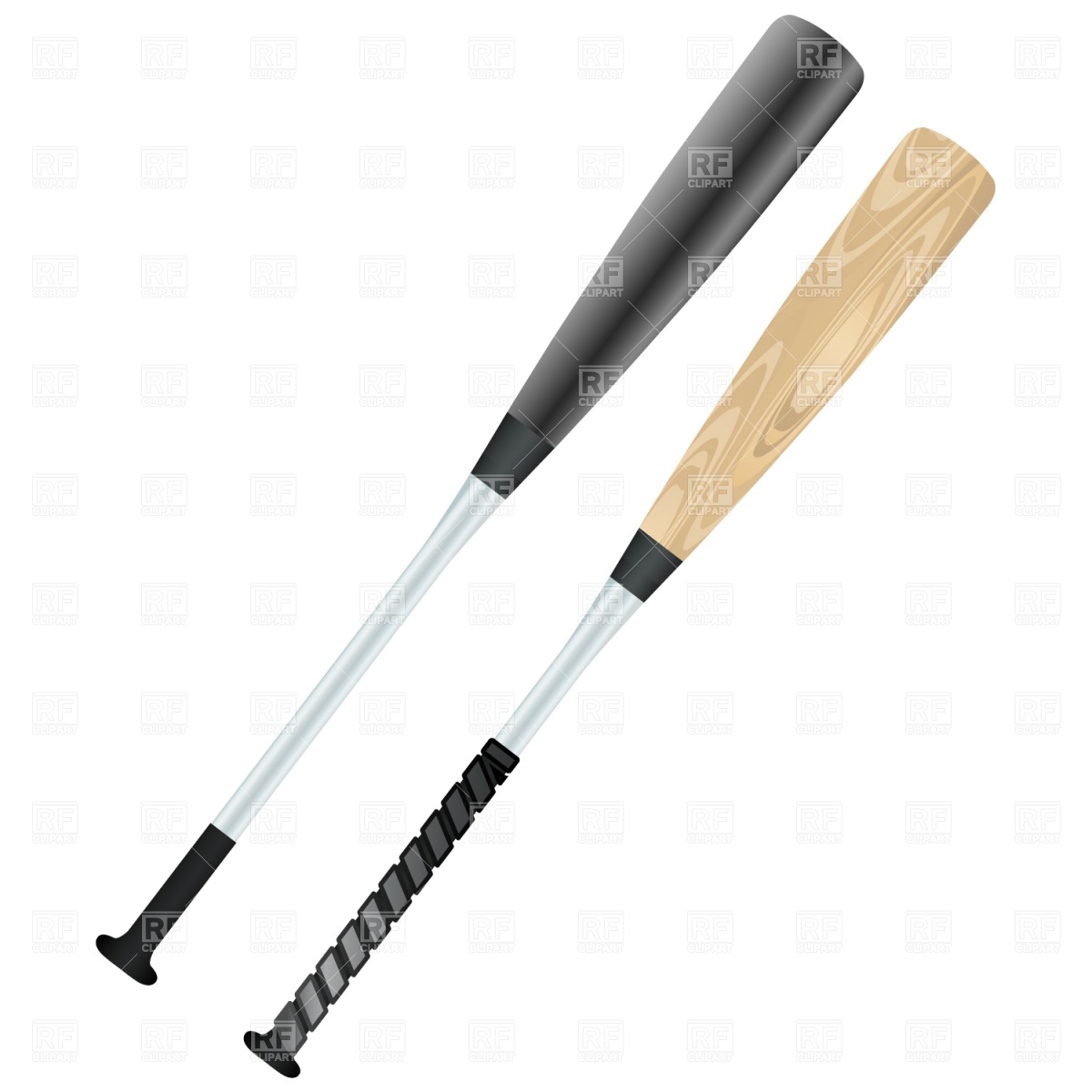 1200x1200 Baseball Bat Vector Image Vector Artwork Of Sport And Leisure