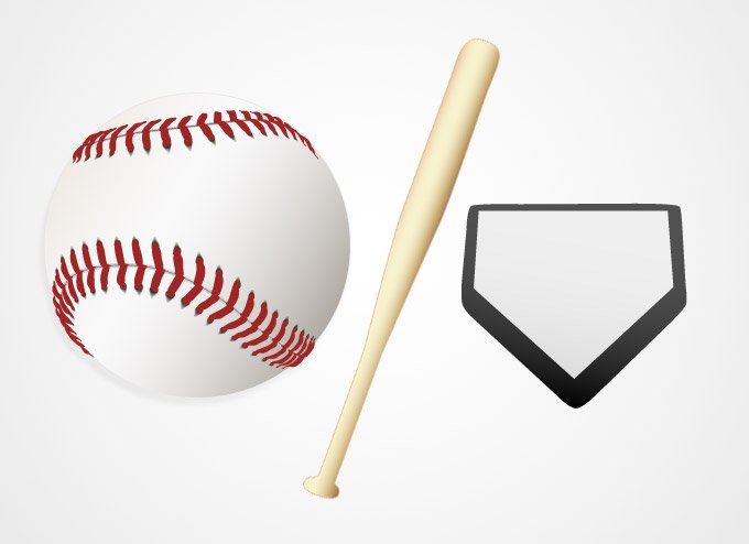 680x494 Free Baseball Ball And Bat Vector Graphics (Free) Psd Files