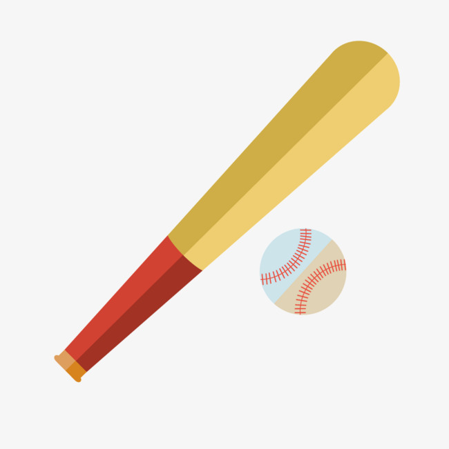 650x651 Vector Cartoon Baseball Bat, Cartoon Clipart, Baseball Clipart