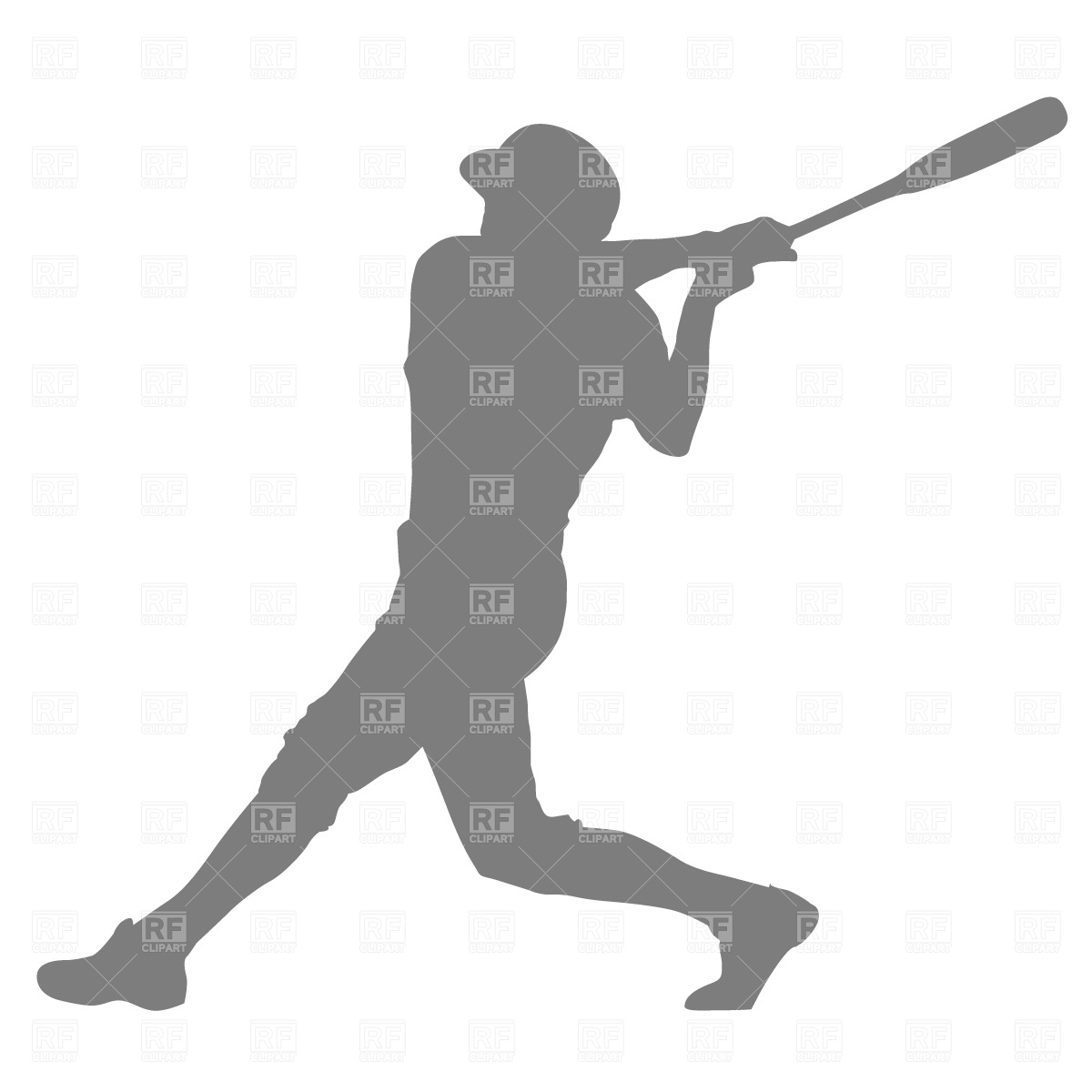 1200x1200 Baseball Batter Vector Image Vector Artwork Of People Prague