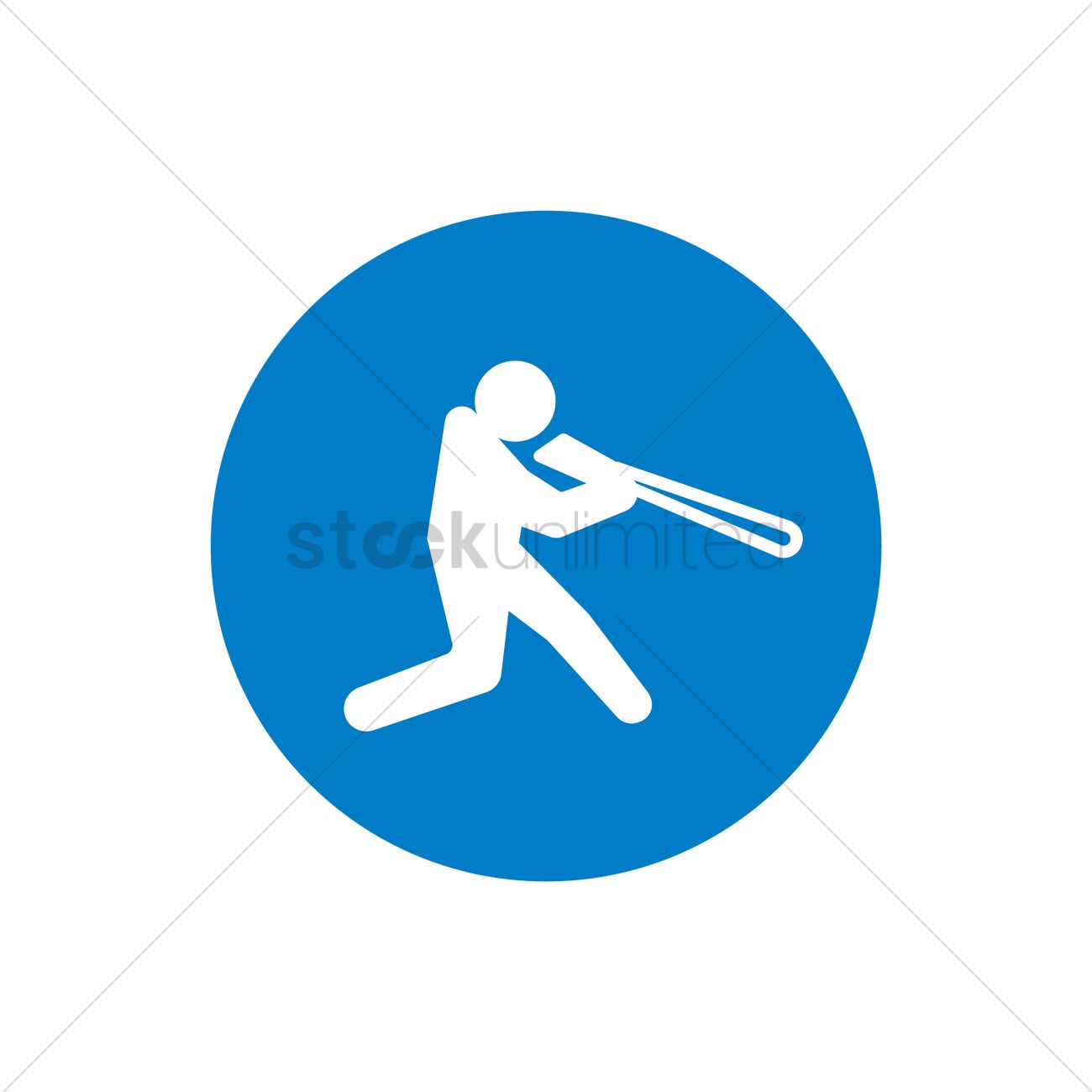 1300x1300 Baseball Batter Vector Image