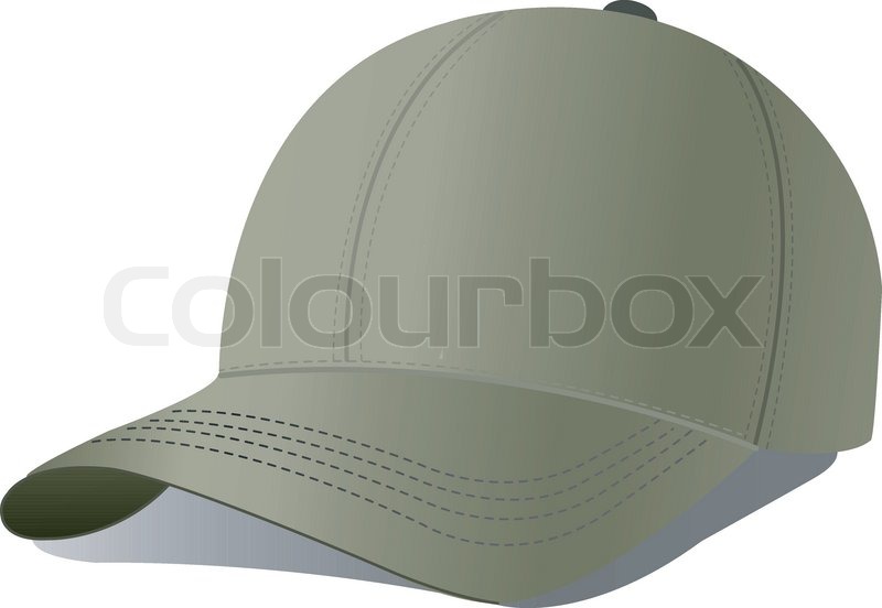 800x552 Vector Illustration Of Baseball Cap. Stock Vector Colourbox