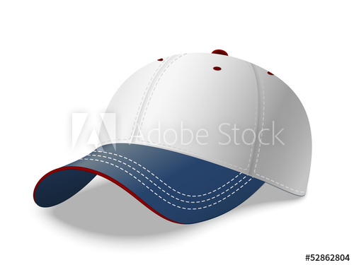 500x375 Baseball Cap. Vector
