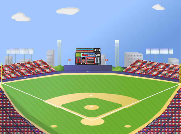 628x465 Baseball Clipart Baseball Stadium