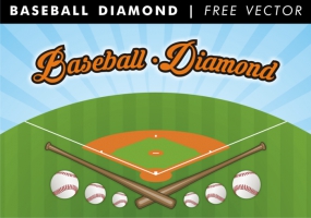 285x200 Baseball Diamond Vector Free Vector Graphic Art Free Download