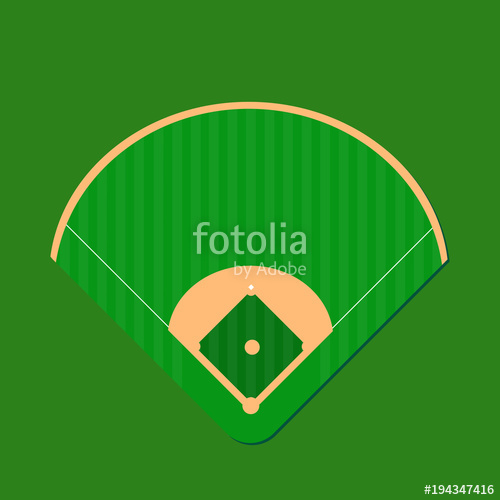 500x500 Baseball Field Illustration Stock Image And Royalty Free Vector