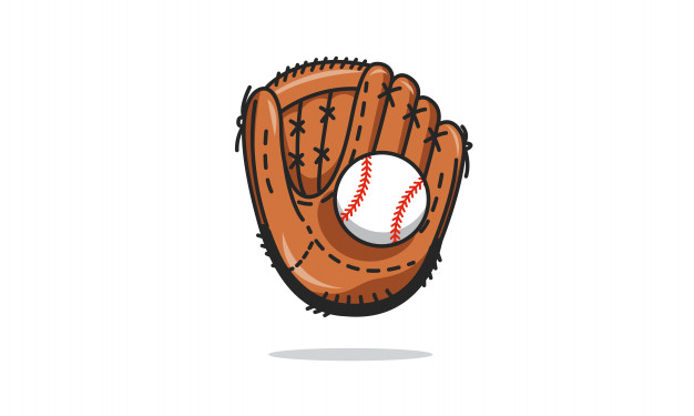 626x375 Isolated Baseball Glove Vector Premium Download