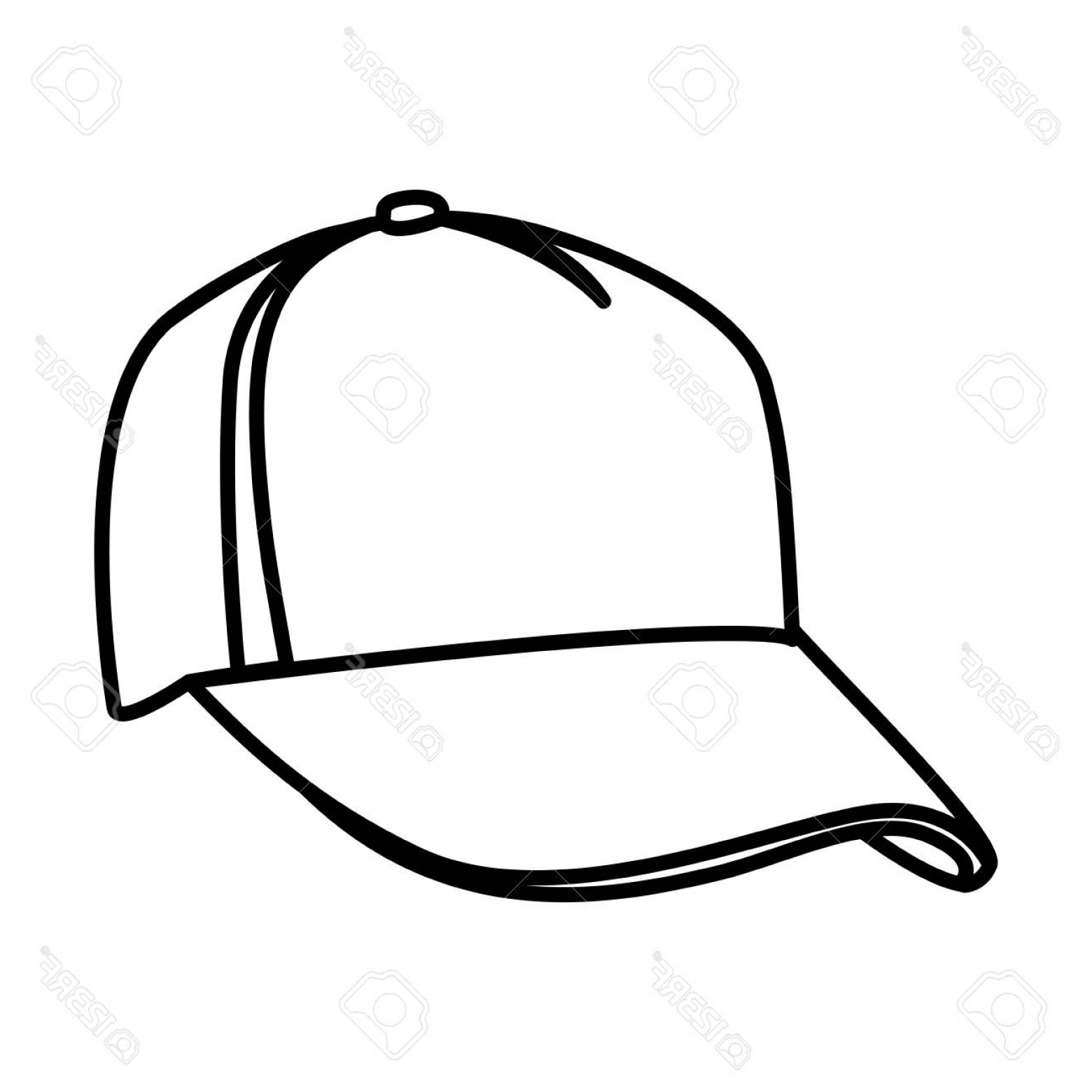 1560x1560 Baseball Cap Vector Art Lazttweet