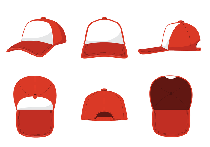 700x490 Trucker Hat Vector