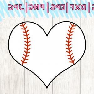 300x300 Baseball Svg Heart Svg Baseball Shirt Sports Svg Softball Svg Love