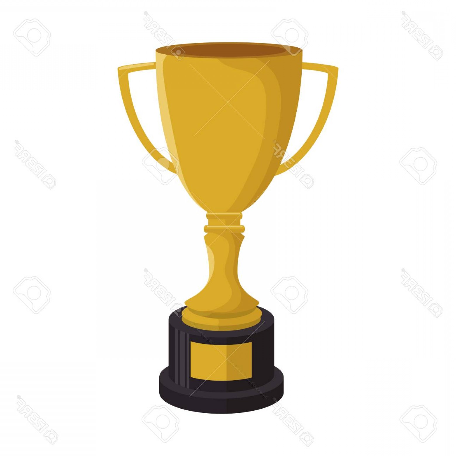 1560x1560 Photostock Vector Cartoon Trophy Champion Baseball Icon Vector