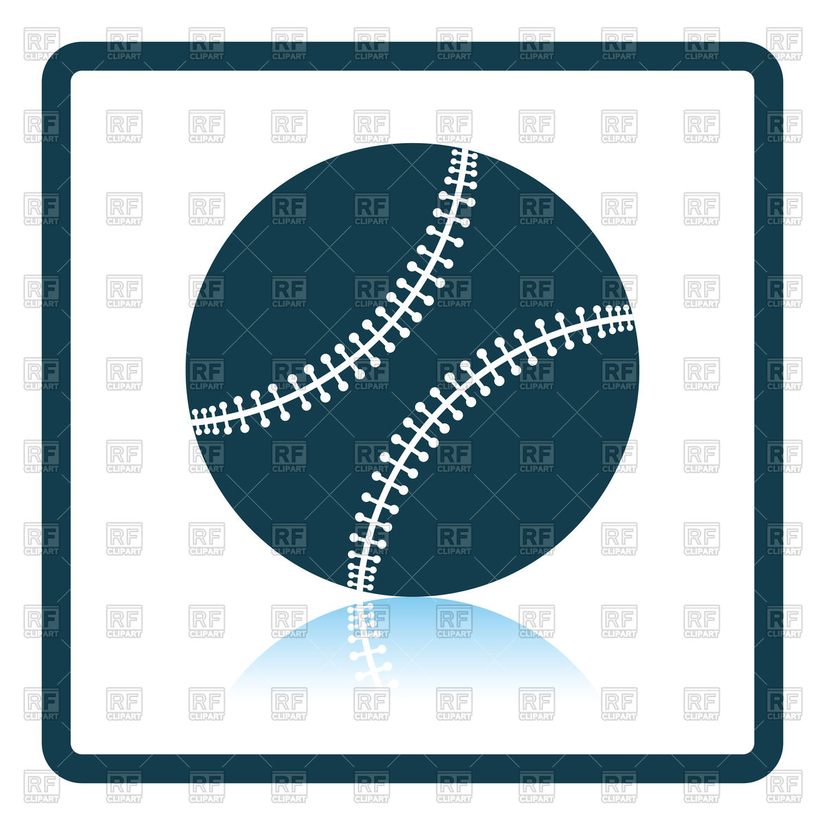1200x1200 Silhouette Of Baseball Ball Icon Vector Image Vector Artwork Of