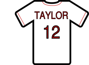 299x219 Baseball Jersey Clip Art