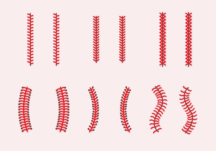 700x490 Baseball Laces Free Vector Art