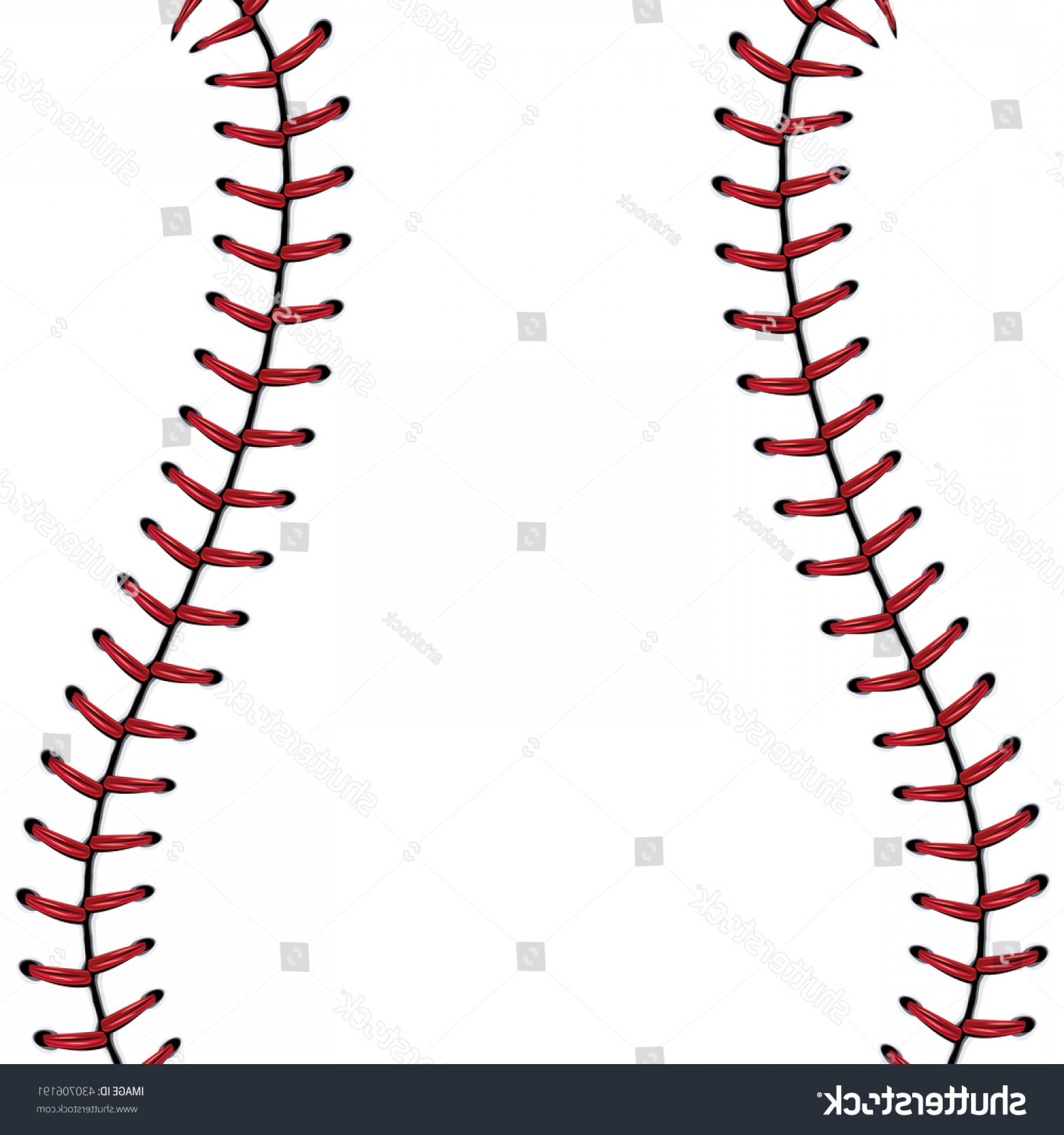 Baseball Laces Vector at GetDrawings | Free download