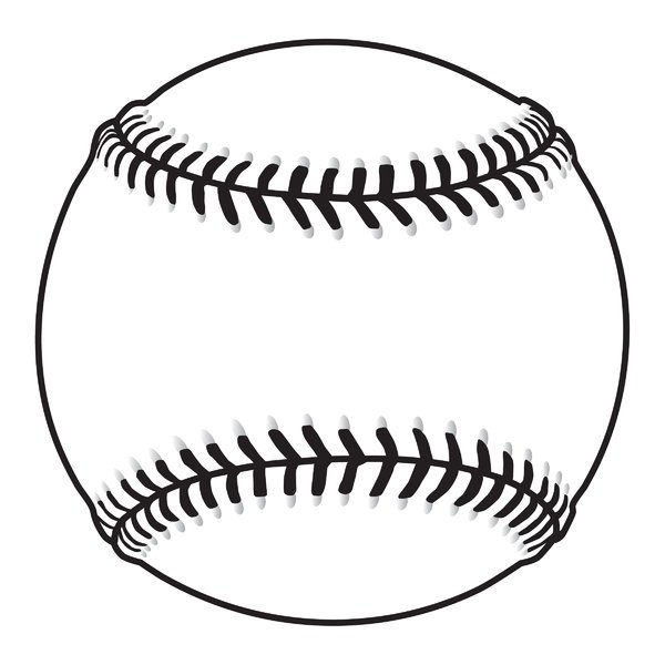 600x600 Vector Clipart Baseball
