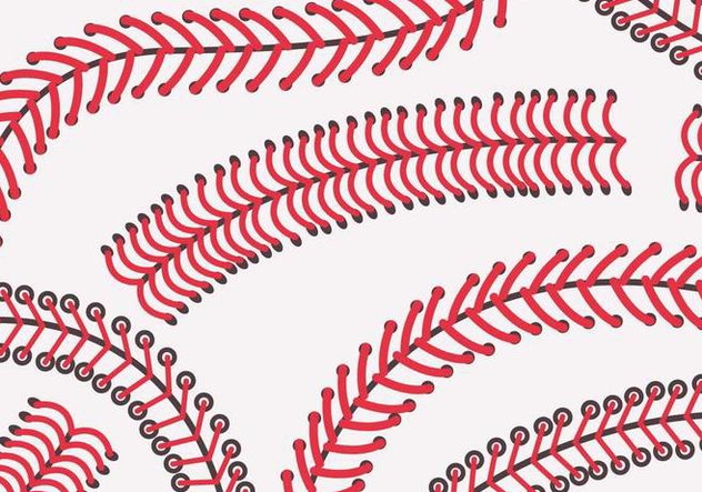 632x443 Baseball Laces Vector Free Vector Download 359683 Cannypic