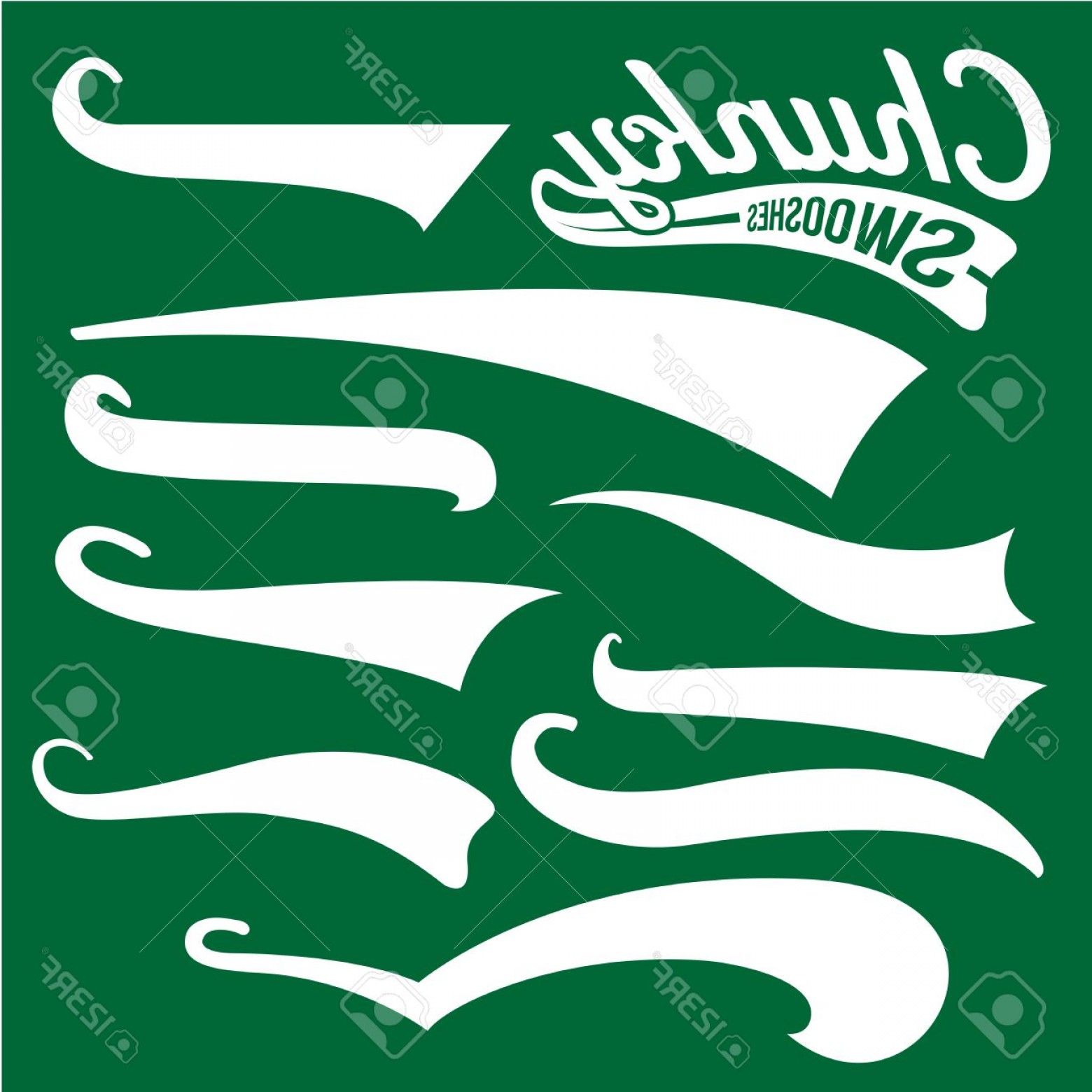 1560x1560 Photostock Vector Vector Swooshes Swishes Whooshes And Swashes For