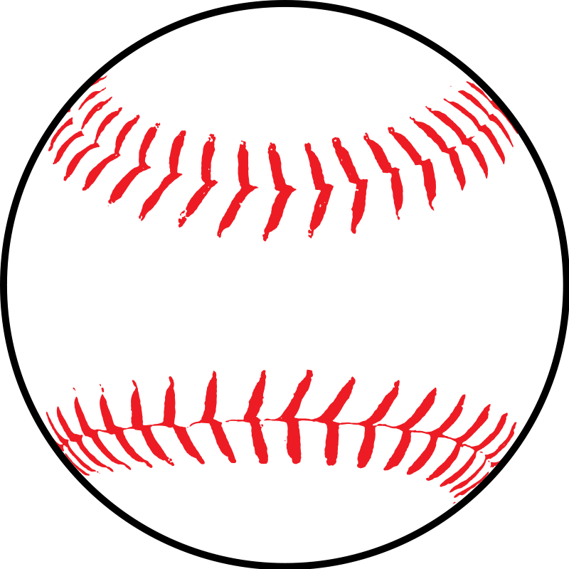 800x800 Free Baseball Field Clip Art Library