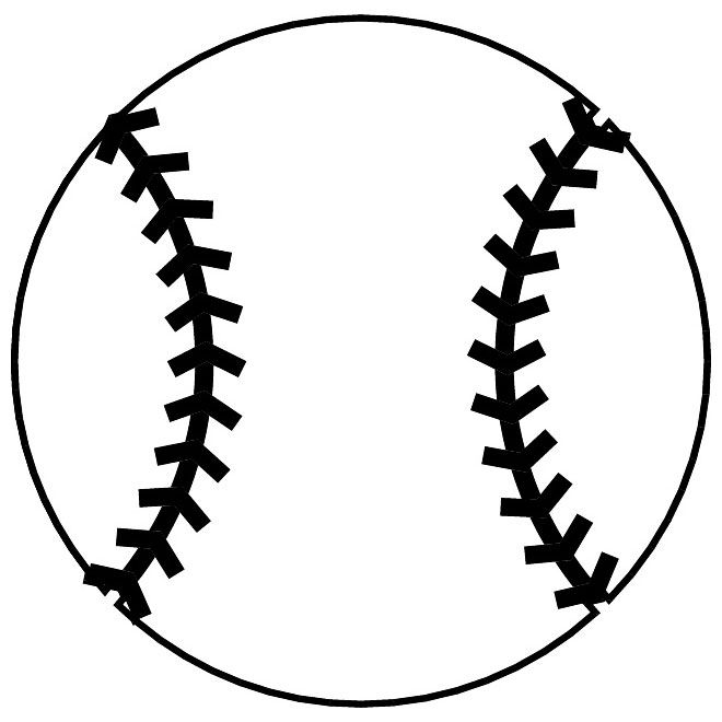 660x660 Baseball Free Vector Download At Vectorportal Clipart