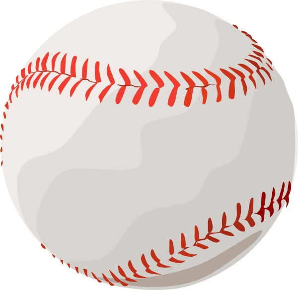 600x584 Baseball Clip Art Free Vector 4vector