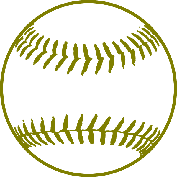 600x600 Baseball Clip Art Library Download Vector Free Download
