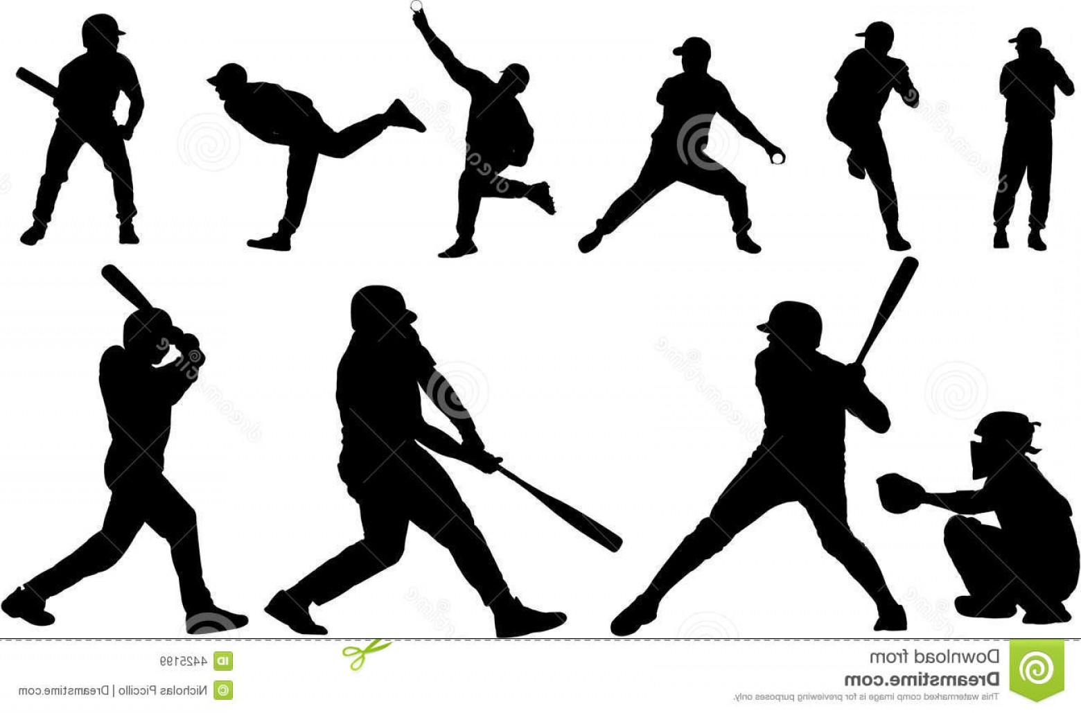 1560x1029 Baseball Player Vector Art Lazttweet