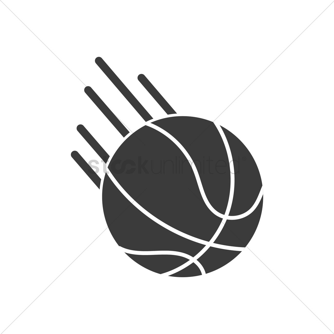 1300x1300 Basketball Ball Vector Image