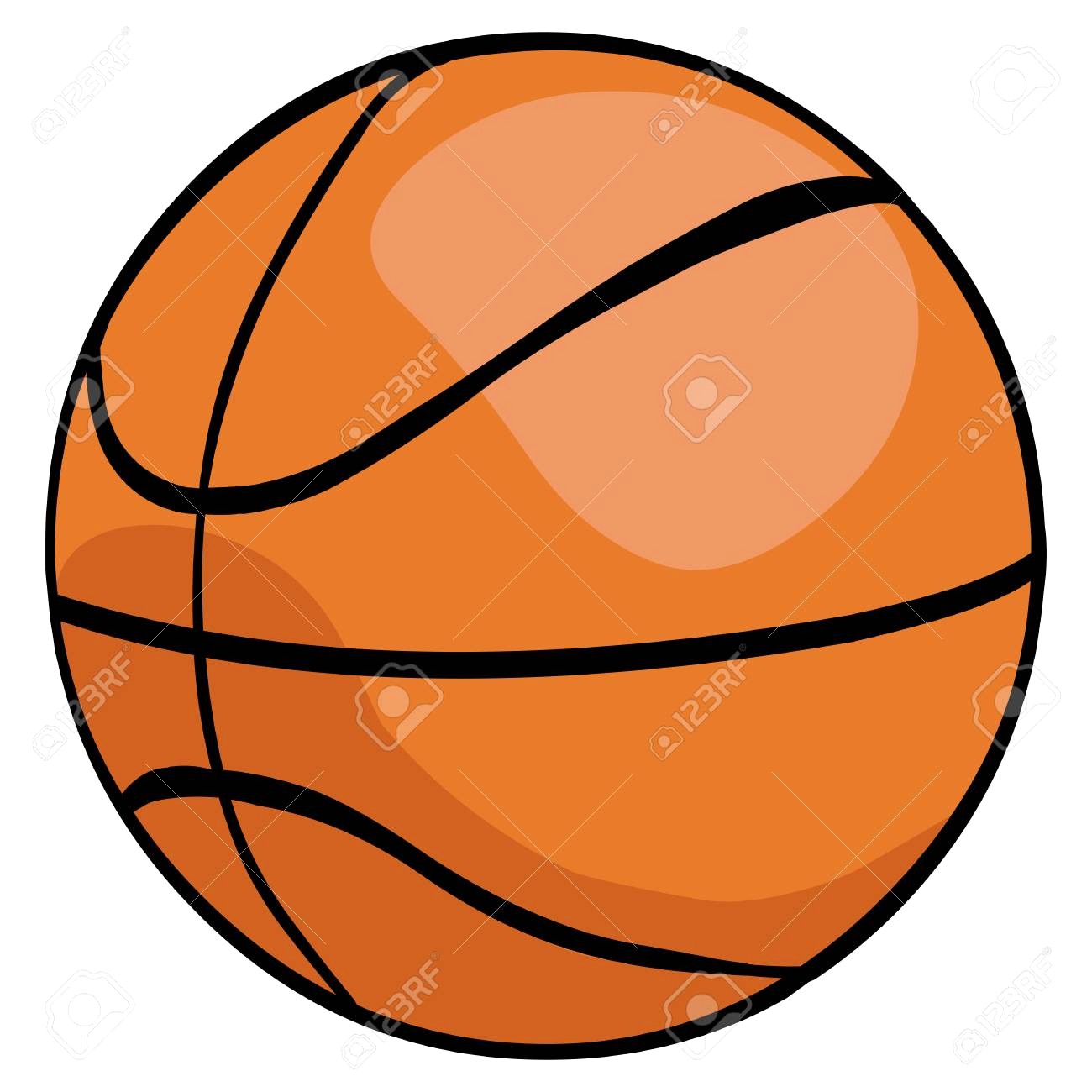 Basketball Ball Vector at GetDrawings | Free download