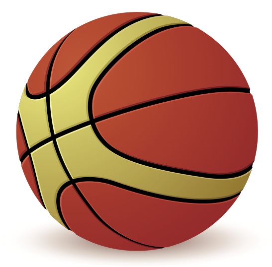 547x538 Basketball Ball Vector