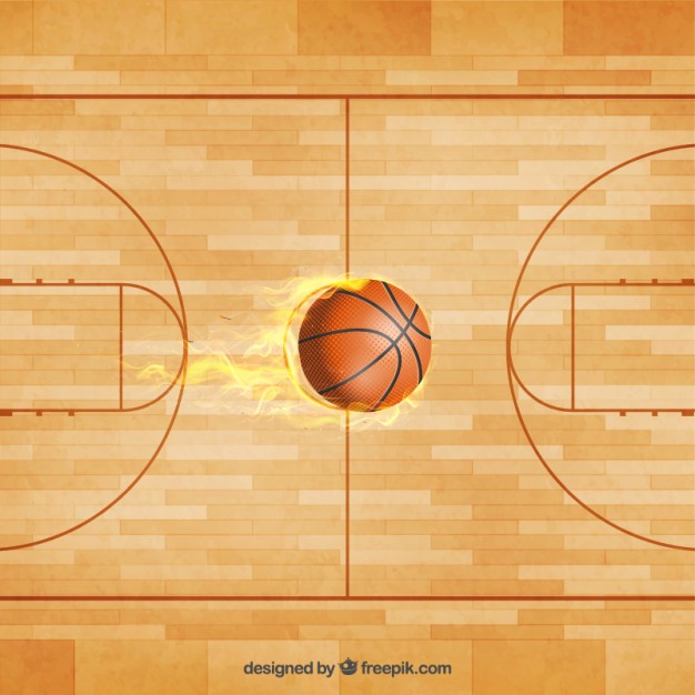 626x626 Basketball Court Ball Vector Vector Free Download
