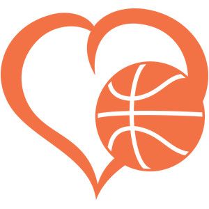 300x300 Basketball Heart Vector Clipart Eps Images. 708 Basketball Heart