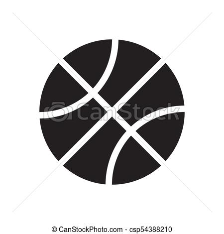 450x470 Basketball Icon Vector Illustration. Free Royalty Images