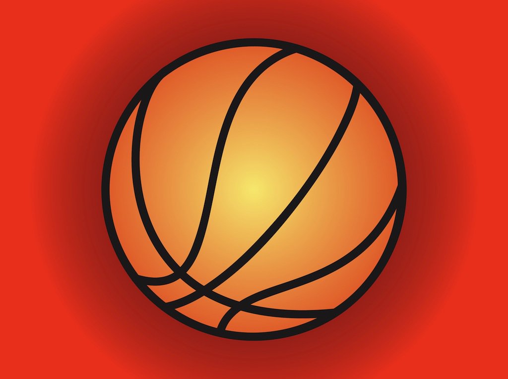 1024x765 Basketball Icon Vector Art Amp Graphics