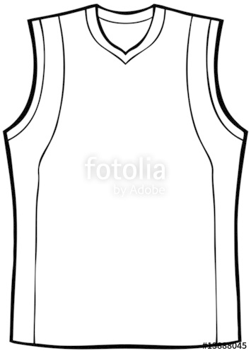 355x500 Basketball Jersey Stock Image And Royalty Free Vector Files On